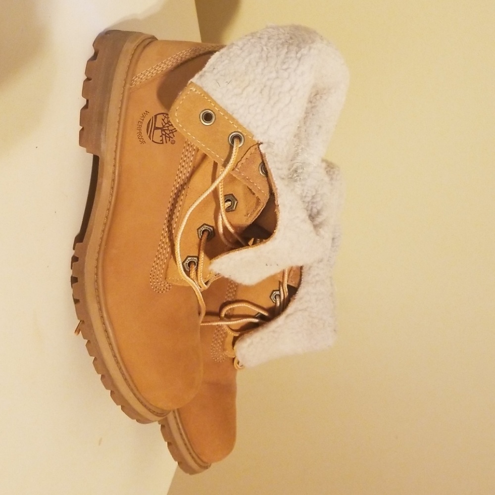 Timberland authentics waterproof fold down boots